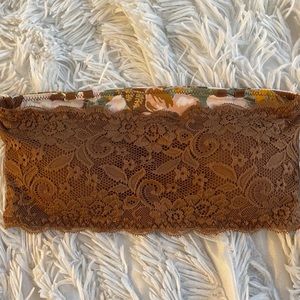 Bandeau Bra with Removable Strap!!